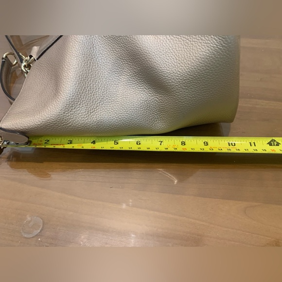 Coach Gold Leather and Chain Women's Bag - Picture 11 of 13